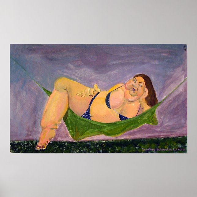 Oh La, Courtney Bukauskas La Rosa Poster (Framsidan)