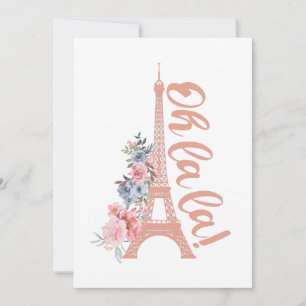Oh La - Eiffel Torn Paris Frankrike
