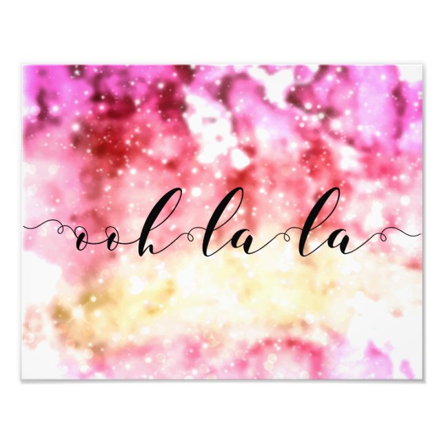 Oh-La-La Fototryck (Framsidan)