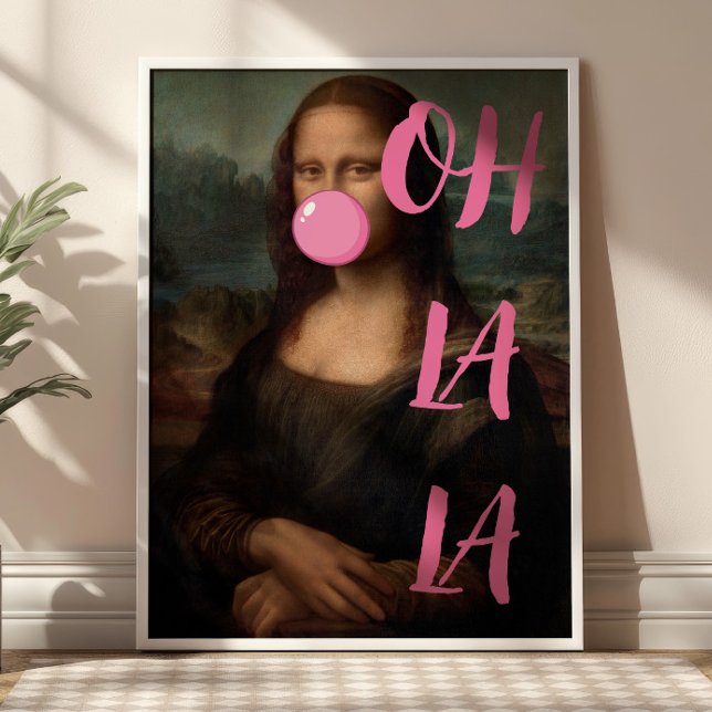OH LA Mona Lisa Altered Art Poster (Skapare uppladdad)