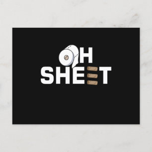 Oh Lakan Toilet Papper Toilet Vykort