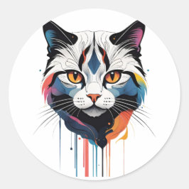 Oh Lawd Han Går Runt Klistermärke