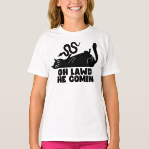 Oh Lawd He Kommer T Shirt