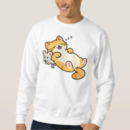 Oh Lawd He Treading Ginger Lång Ärmad Tröja