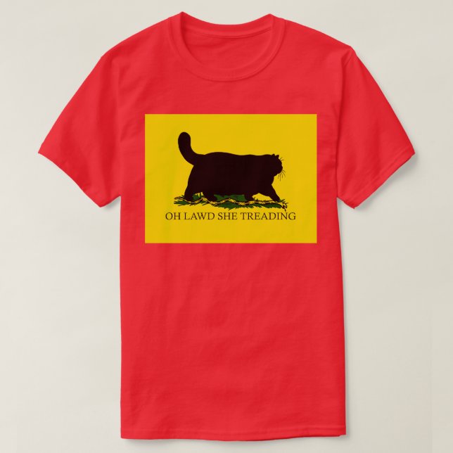 Oh Lawd Hon Går Baseball TShirt T Shirt (Design framsida)