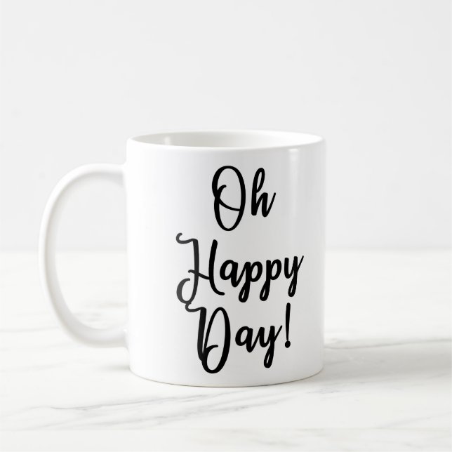 Oh lycklig dag! Mugg (Vänster)