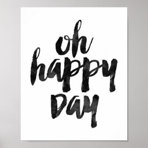 Oh Lycklig Day Poster