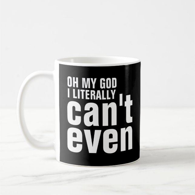 Oh min gud kan jag formligen inte ens kaffemugg (Vänster)