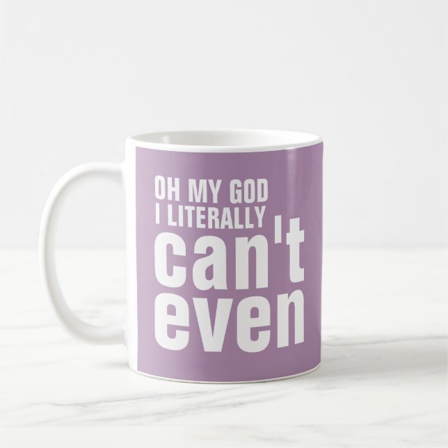 Oh min gud kan jag formligen inte ens kaffemugg (Vänster)