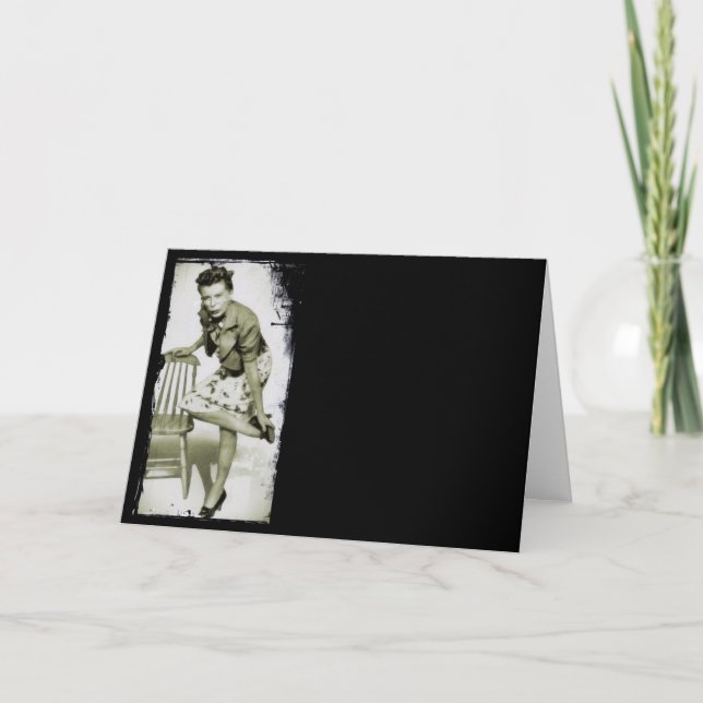 "Oh, min mörbultade fot Kort (Framsida)