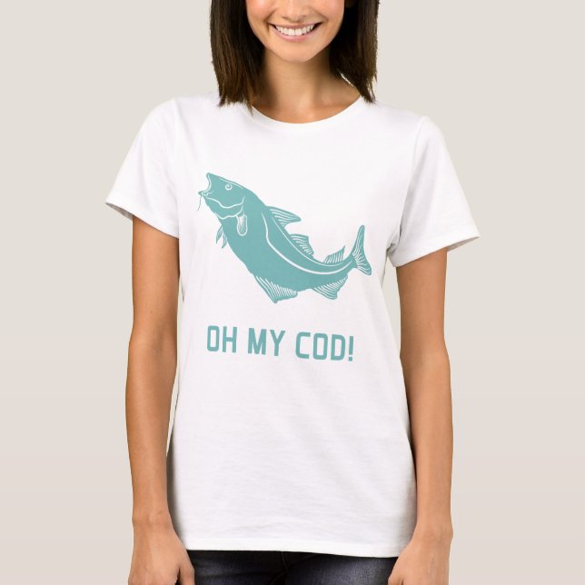 Oh min torsk t-shirt (Framsida)