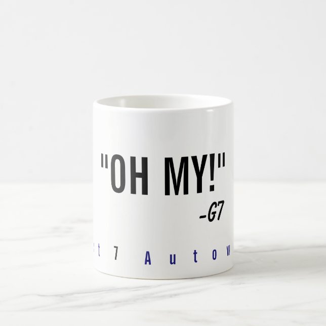 "Oh mitt! "Mugg Kaffemugg (Center)