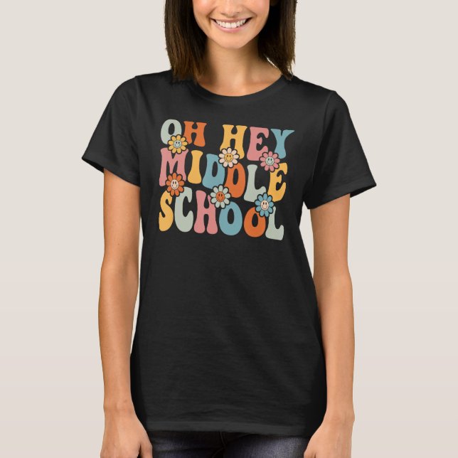 Oh Mitten School Back to school Teacher Stude T Shirt (Framsida)