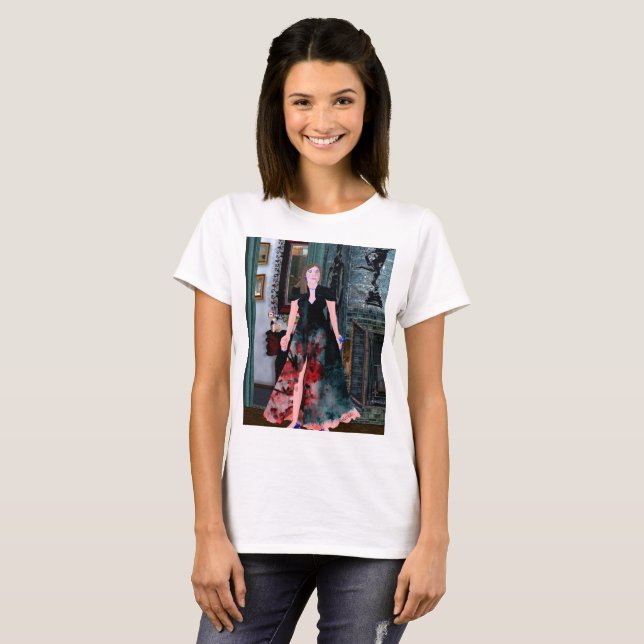 oh Moi LeeMariie's kreativa design T Shirt (Hel framsida)