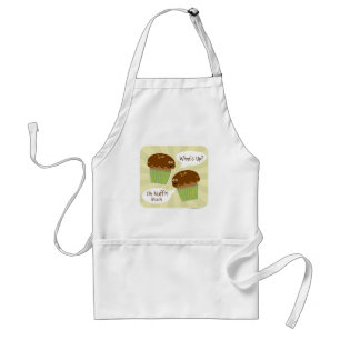 Oh Muffin Münch Lommny Breakfast Tecknad Art Förkläde