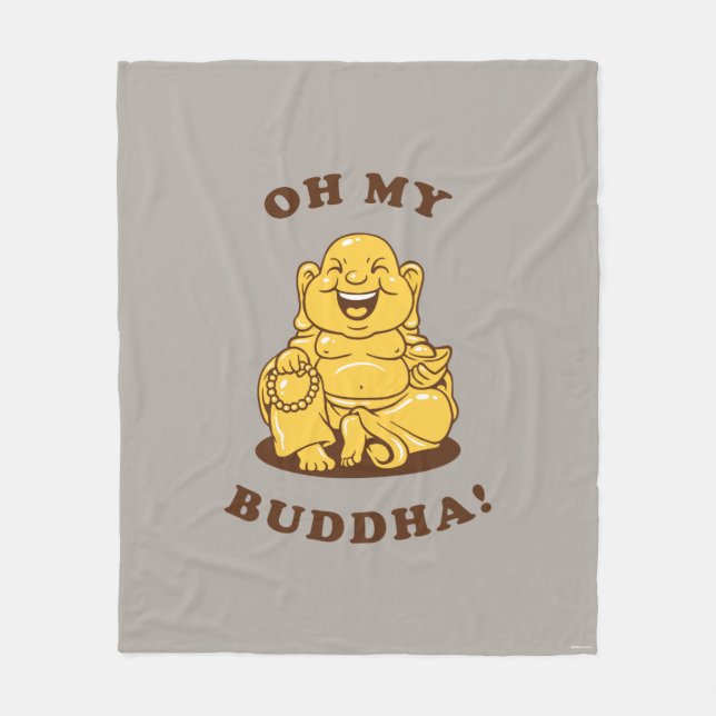Oh My Buddha Fleecefilt (Framsidan)