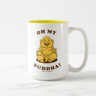 Oh My Buddha Två-Tonad Mugg