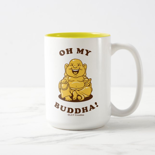 Oh My Buddha Två-Tonad Mugg (Höger)