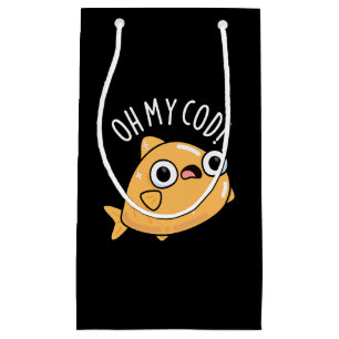 Oh My Cod Funny Fish Pun Mörk BG
