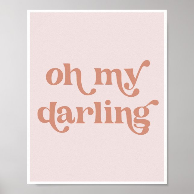 Oh My Darling Poster (Framsidan)