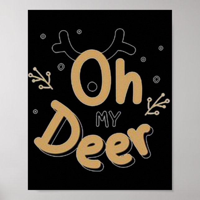 Oh My Deer  Poster (Framsidan)
