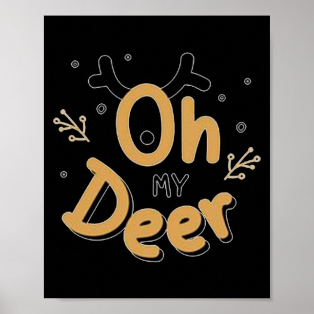 Oh My Deer  Poster (Framsidan)