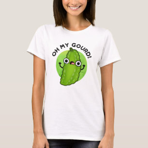 Oh My Gourd Funny Veggie Pun T Shirt