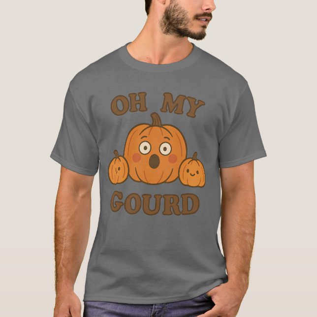 Oh My Gourd T Shirt (Framsida)