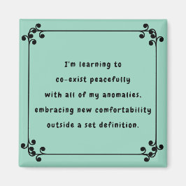 Oh My Mantra Magnet