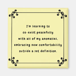 Oh My Mantra Magnet