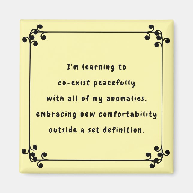 Oh My Mantra Magnet (Framsidan)