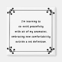 Oh My Mantra Magnet
