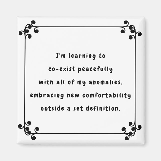 Oh My Mantra Magnet (Framsidan)