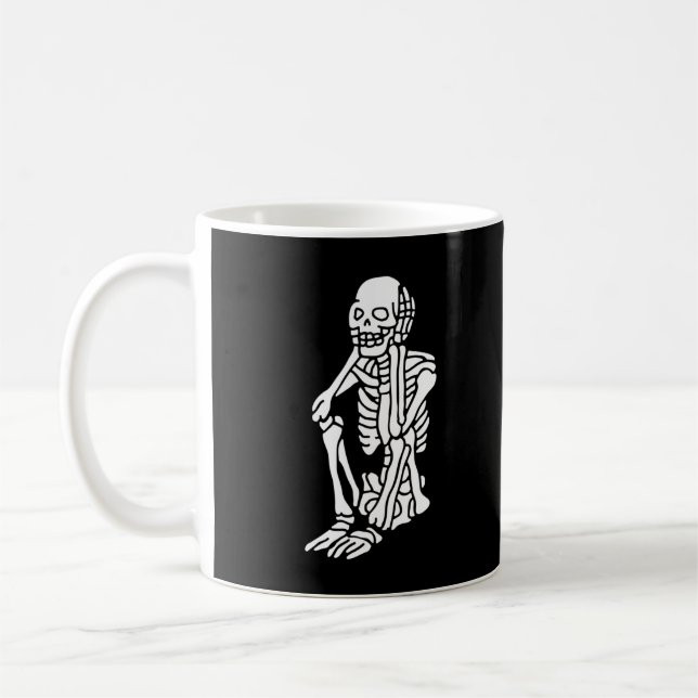 Oh My Skeleton på en Kaffemugg (Vänster)