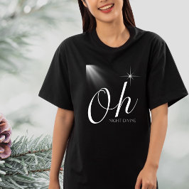 Oh Night Divine Christian Sång Jesus T Shirt