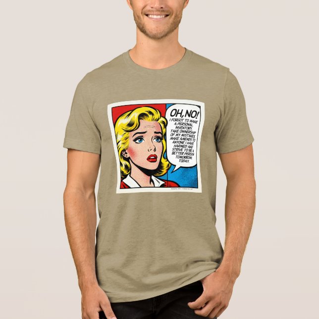 Oh No Female - Unisex -  T Shirt (Framsida)