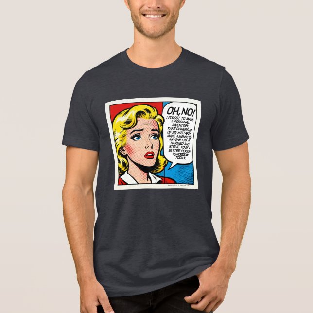 Oh No Female - Unisex T Shirt (Framsida)
