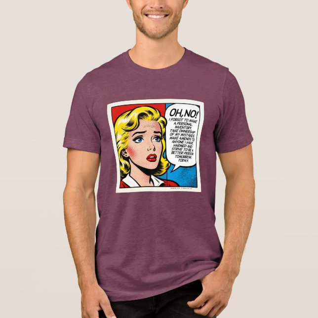Oh No Female - Unisex -  T Shirt (Framsida)