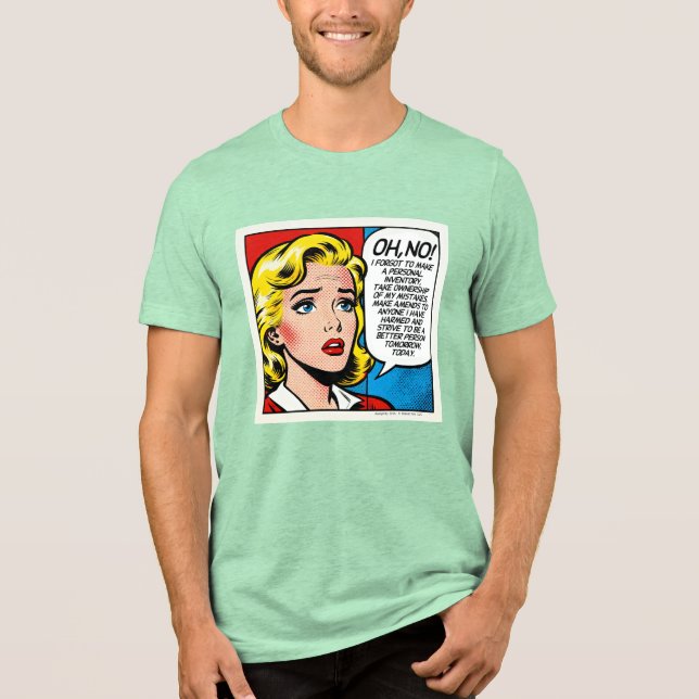 Oh No Female - Unisex -  T Shirt (Framsida)