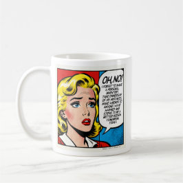 Oh No I Forgot - female - Mug Kaffemugg