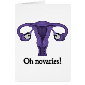 Oh novaries! hälsningskort