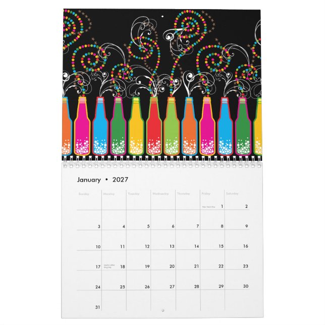 Oh nyckfullt! Beställnings- Flexi kalender 2012 (Jan 2027)
