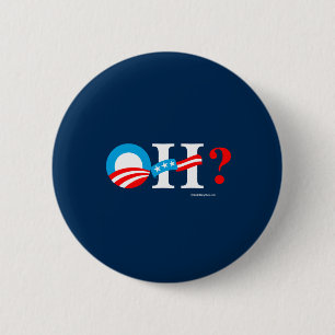 OH - Obama därefter Hillary - Anti Hillary png-vi Knapp