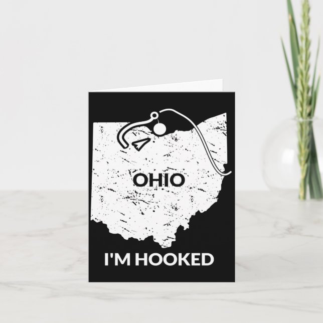 Oh ohio fiske  kort (Framsida)