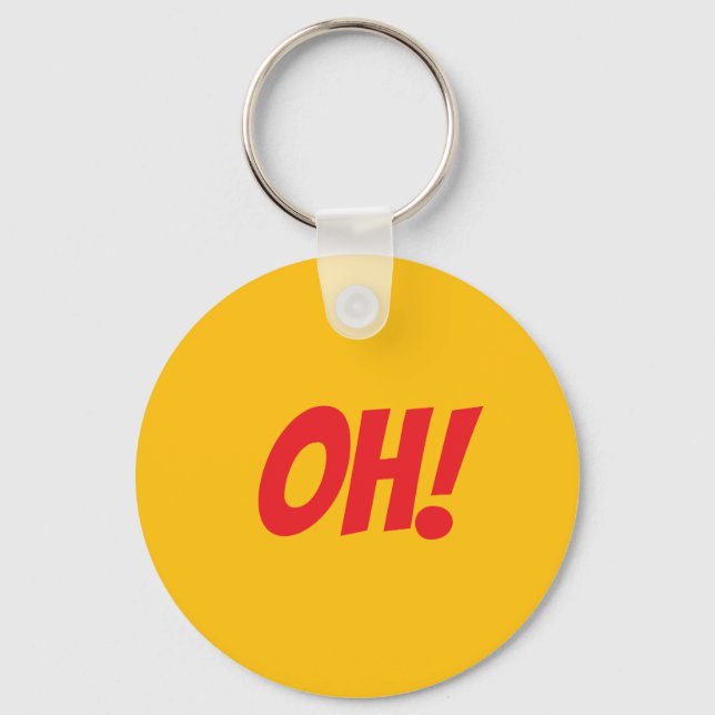 OH! - Om du vet att du vet Nyckelring (Framsida)
