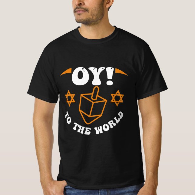 Oh! Oy! To the World T Shirt (Framsida)