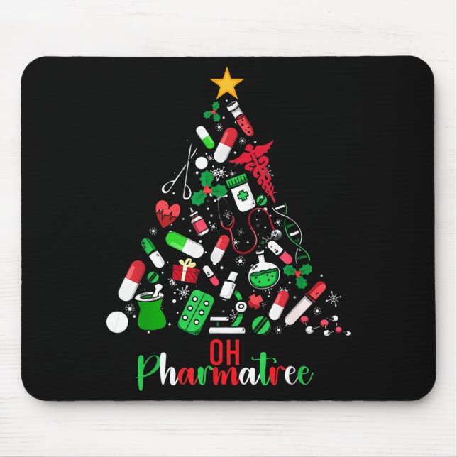 Oh Pharmatree Pharmacy Christmas Pharmacist Tech M Musmatta (Framsidan)