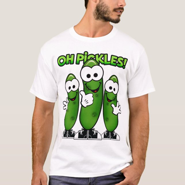 Oh Pickles Shirt T-shirt (Framsida)