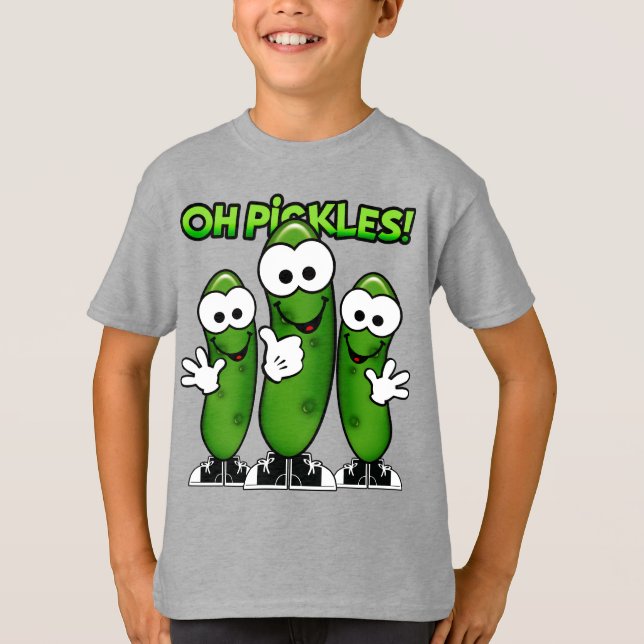 Oh Pickles Shirt T-shirt (Framsida)