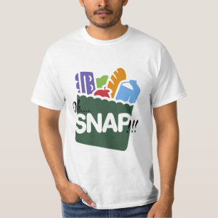 OH PLÖTSLIG EBT GYNNAR DEN ROLIGA MATKUPONGERHUVA T-SHIRT